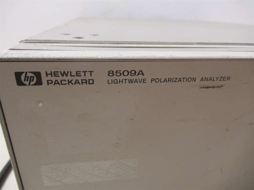 Hewlett Packard 8509A Lightwave Polarization Analyzer