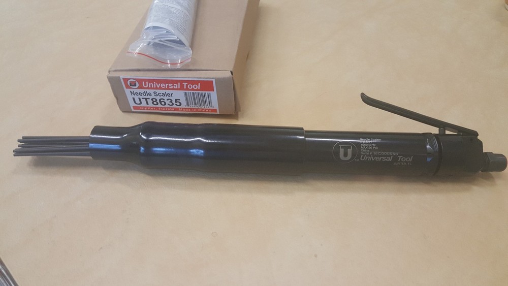 New Universal Tool Model UT8635  Pneumatic Needle Scaler