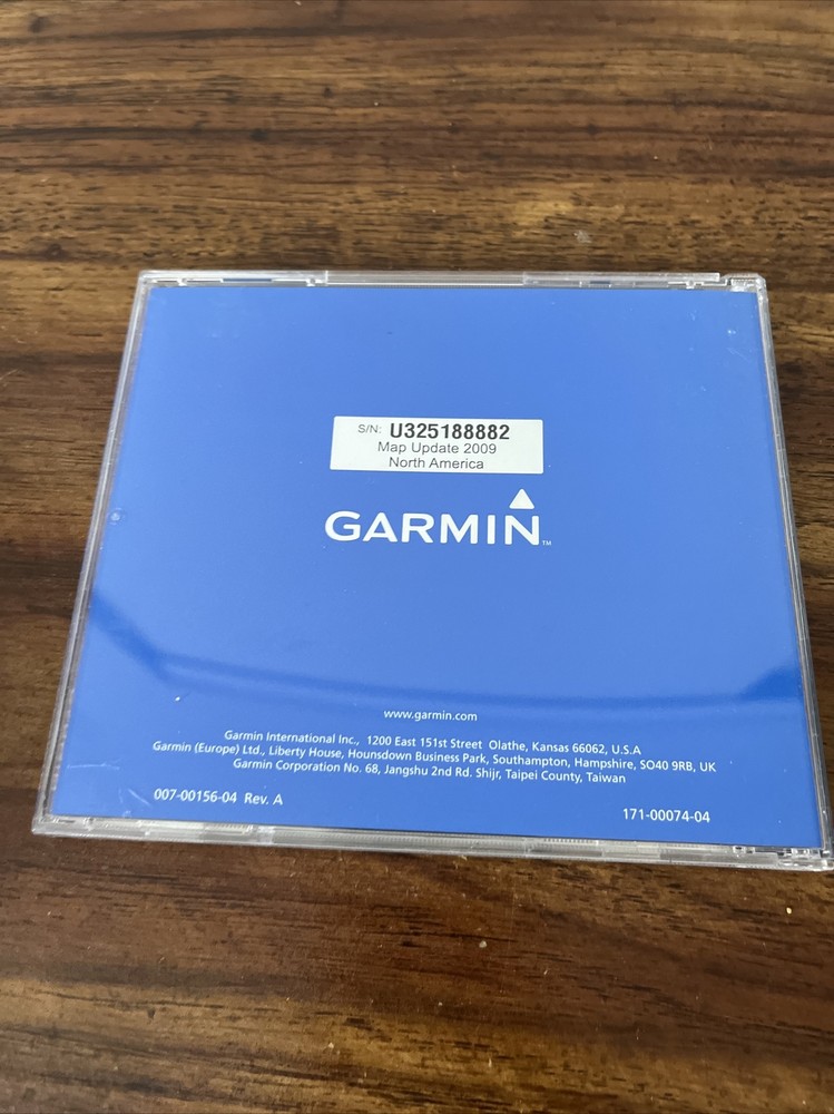 Garmin DVD Map update 2009 north america