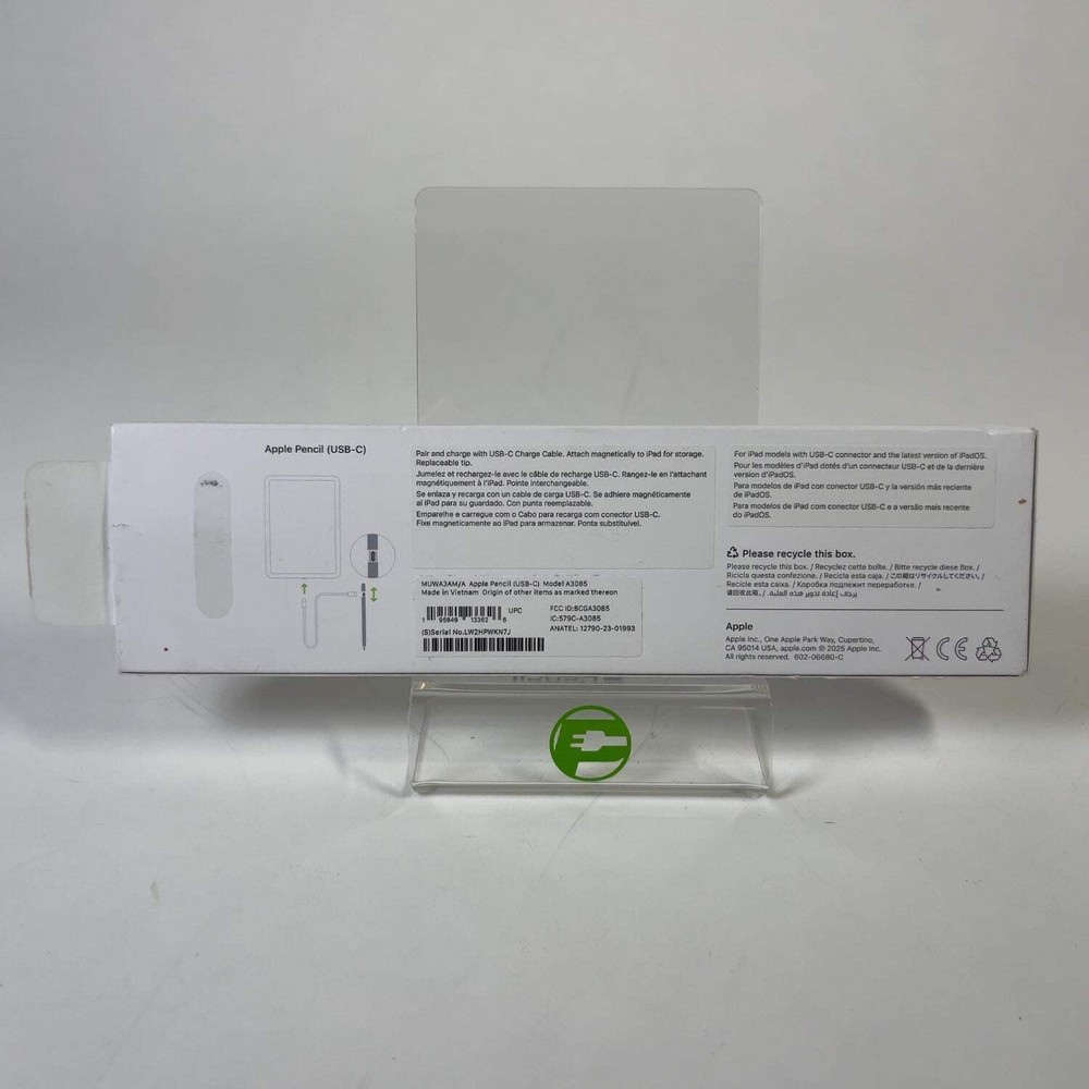 Open Box Apple Pencil White A3085