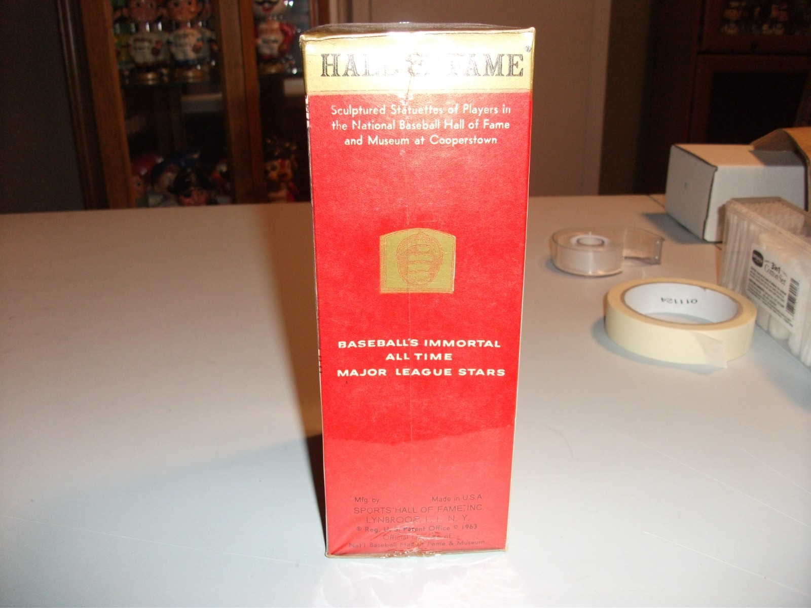 Christy Mathewson 1963 Baseball Sports Hall Of Fame Bust In Box Immortal Stars