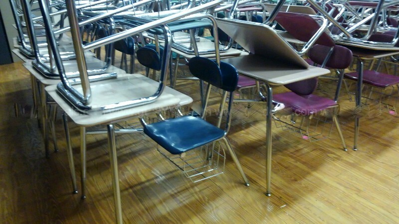 CLASSROOM USED COMBO STUDENT DESKS. CALL FOR CRAZY BULK DISCOUNT.