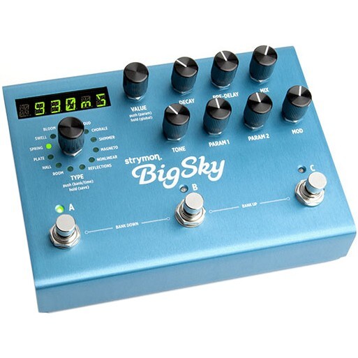 Strymon BigSky Multidimensional Reverberator Pedal