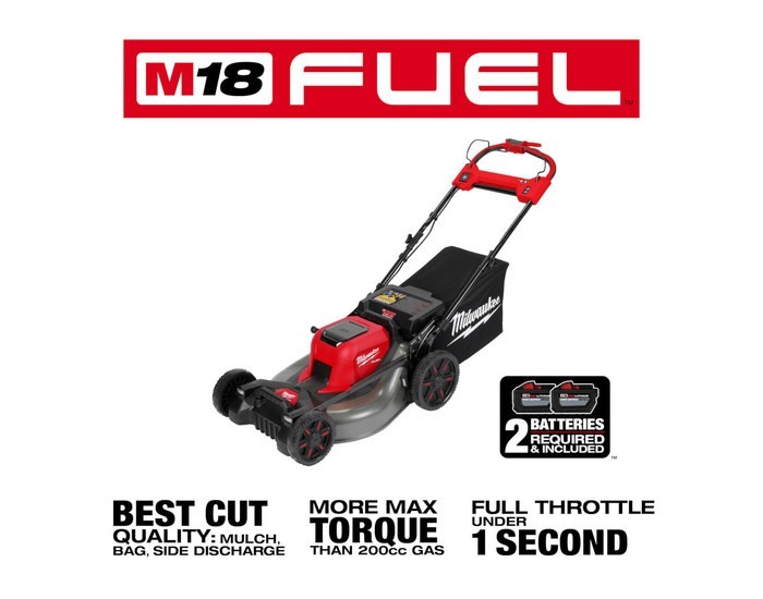Milwaukee M18 FUEL Lawn Mower Kit 2823-22HD - 21 in Blade