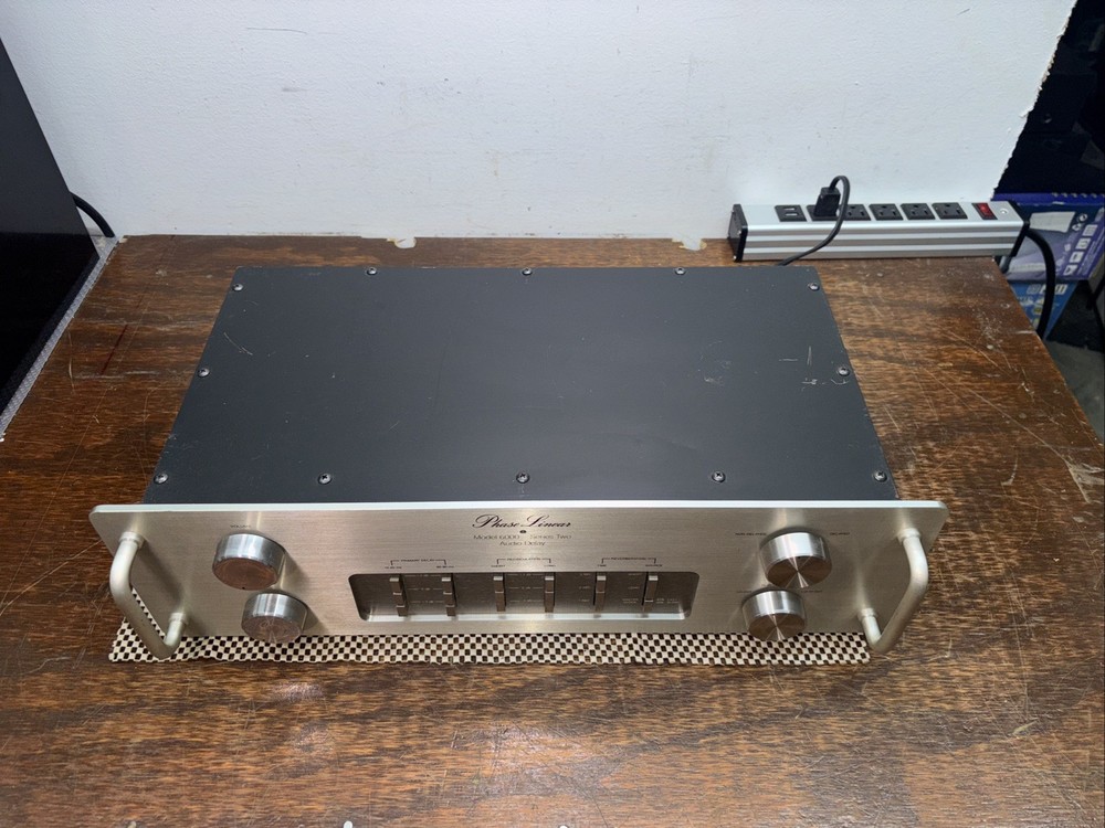 Phase Linear Audio Delay Model 6000 Series Two W/ Rack Handles - Works -Original