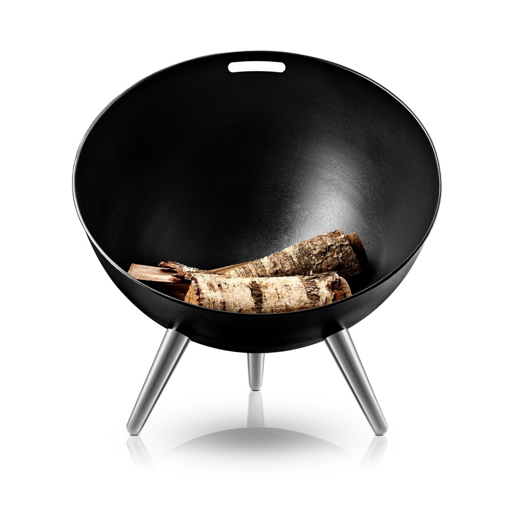 Eva Solo Fireglobe Fireplace Firepit -- Black Large