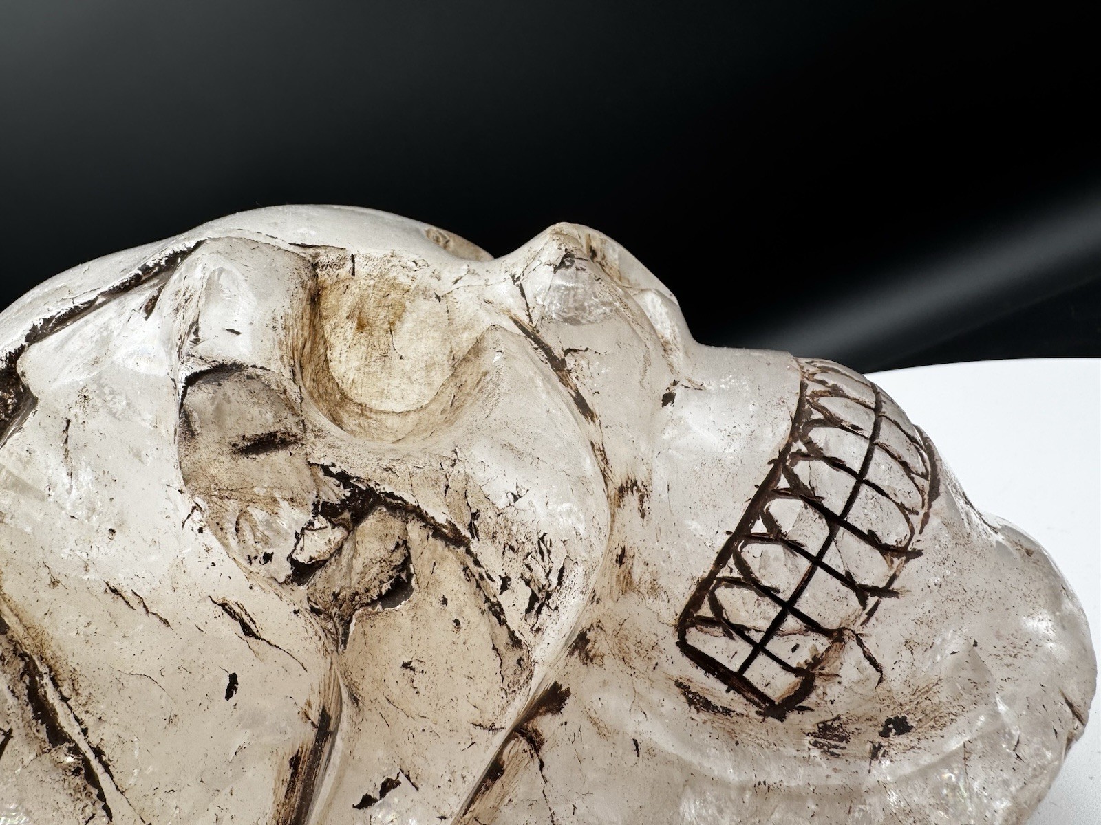 Quartz Crystal Skull Tula Mexico Anunakki Ancient Alien Ojuelos