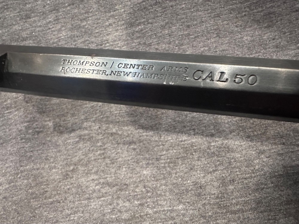 Thompson Center Percussion Hawken 50 cal. Muzzleloader Barrel 29" NICE