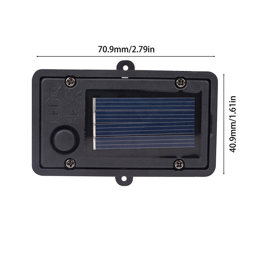 Garden Solar Powered Replacement Rectangular LED Light Box for Lantern Lamp