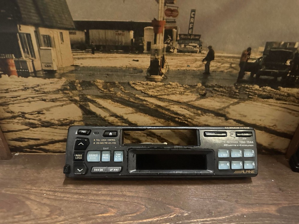 alpine tdm-7544 faceplate alpine