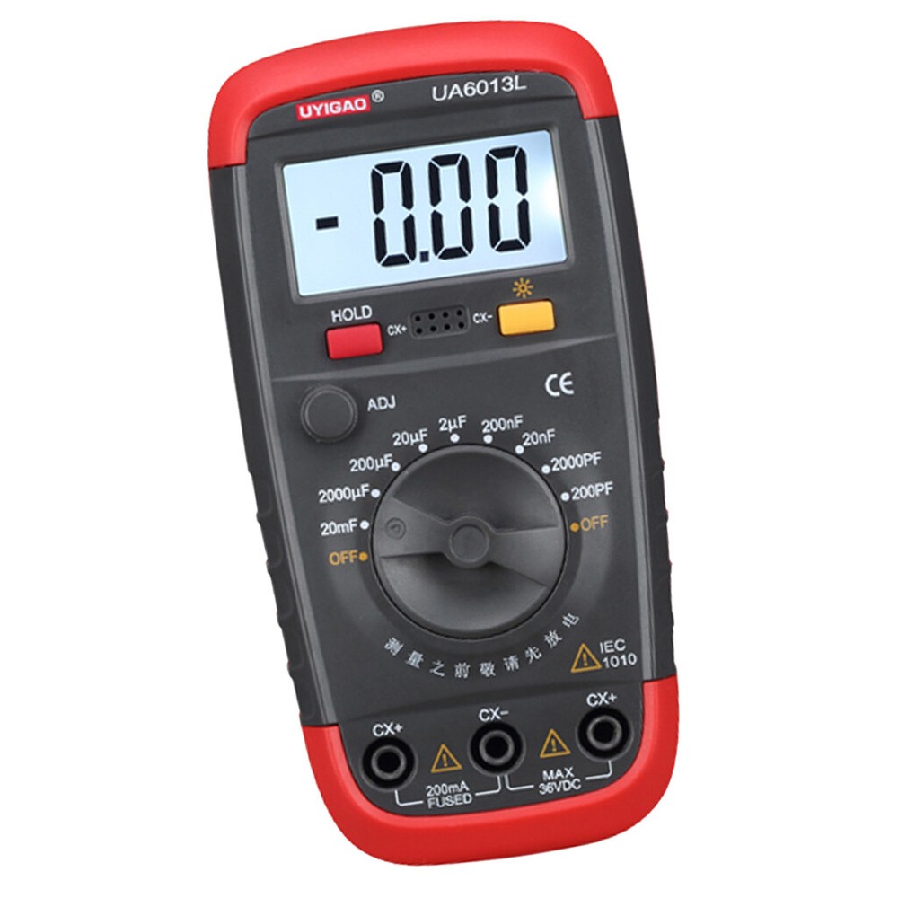Capacitance Meter LCD  Hold Low Voltage Indication