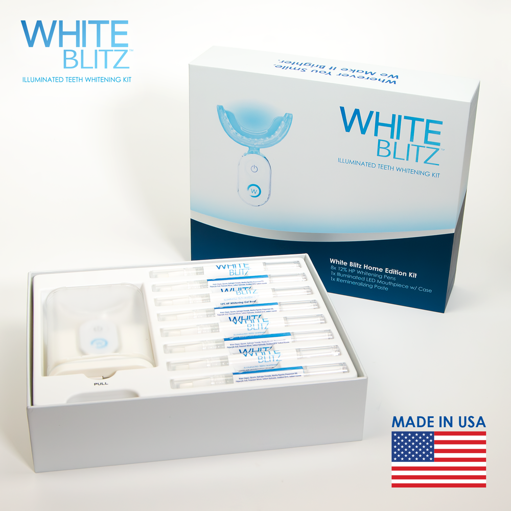 120 Application Complete White Blitz Illuminating Teeth Whitening Kit