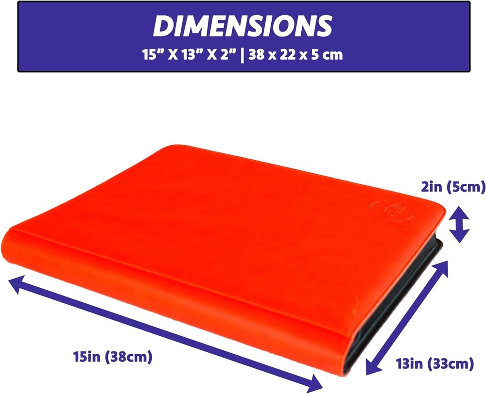 AXS Games Toploader Binder, Holds 252 Toploaders 9-Pocket Top Loader Storage