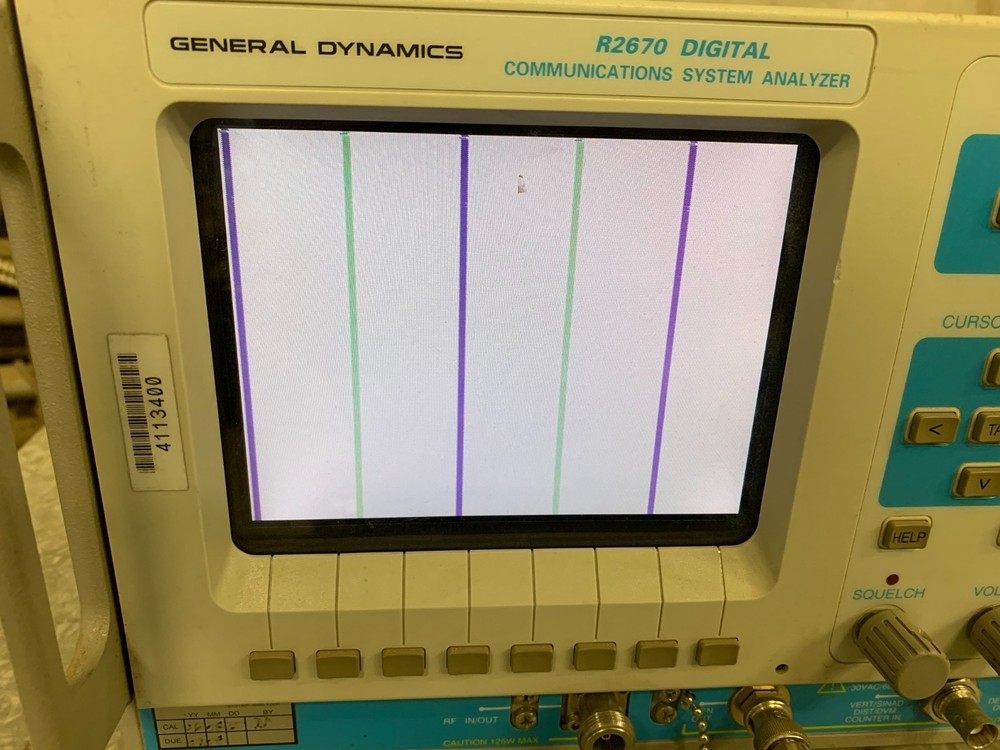 General Dynamics R2670 (Motorola R2670) Digital Communications System Analyzer