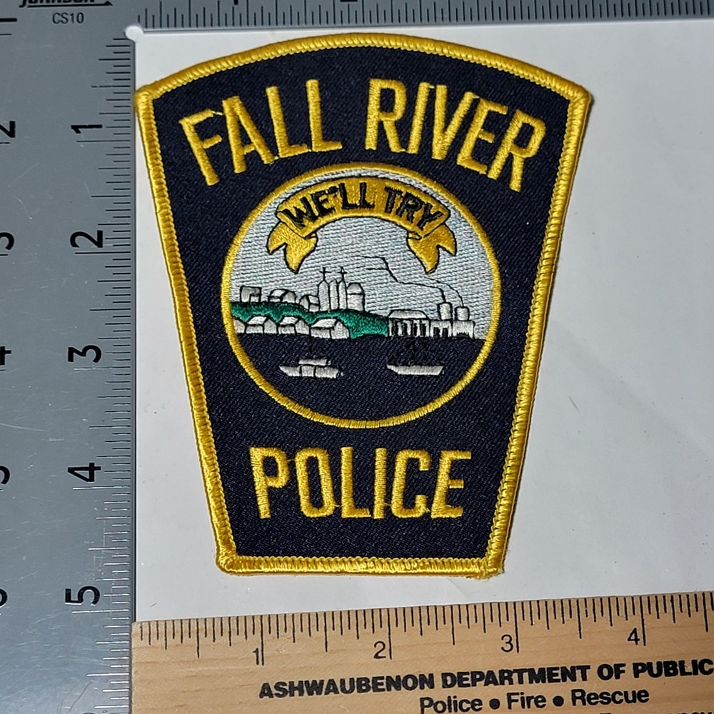 Qb5 Police patch Massachusetts Fall River