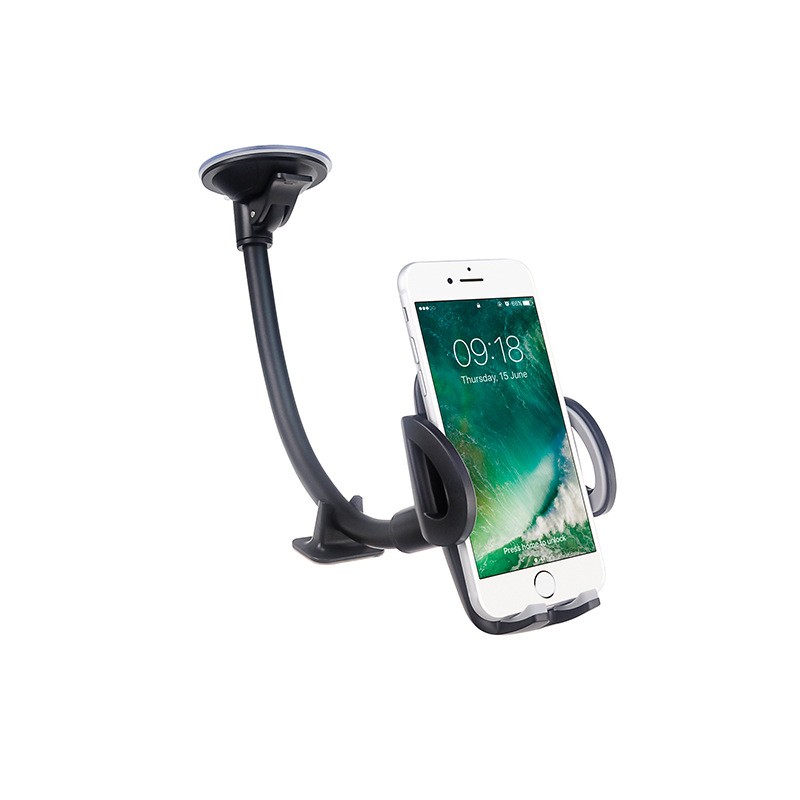360° Car Universal Mobile Phone Holder Black Dashboard Suction Mount Windscreen