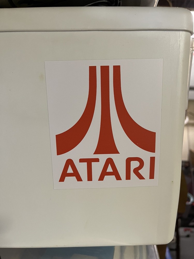 Atari Logo Vinyl Decal Heavy 6 mil