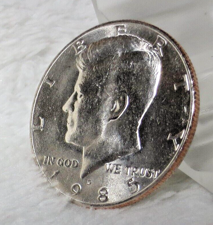 1985 P+D KENNEDY HALF DOLLAR SET, RETURNS OK