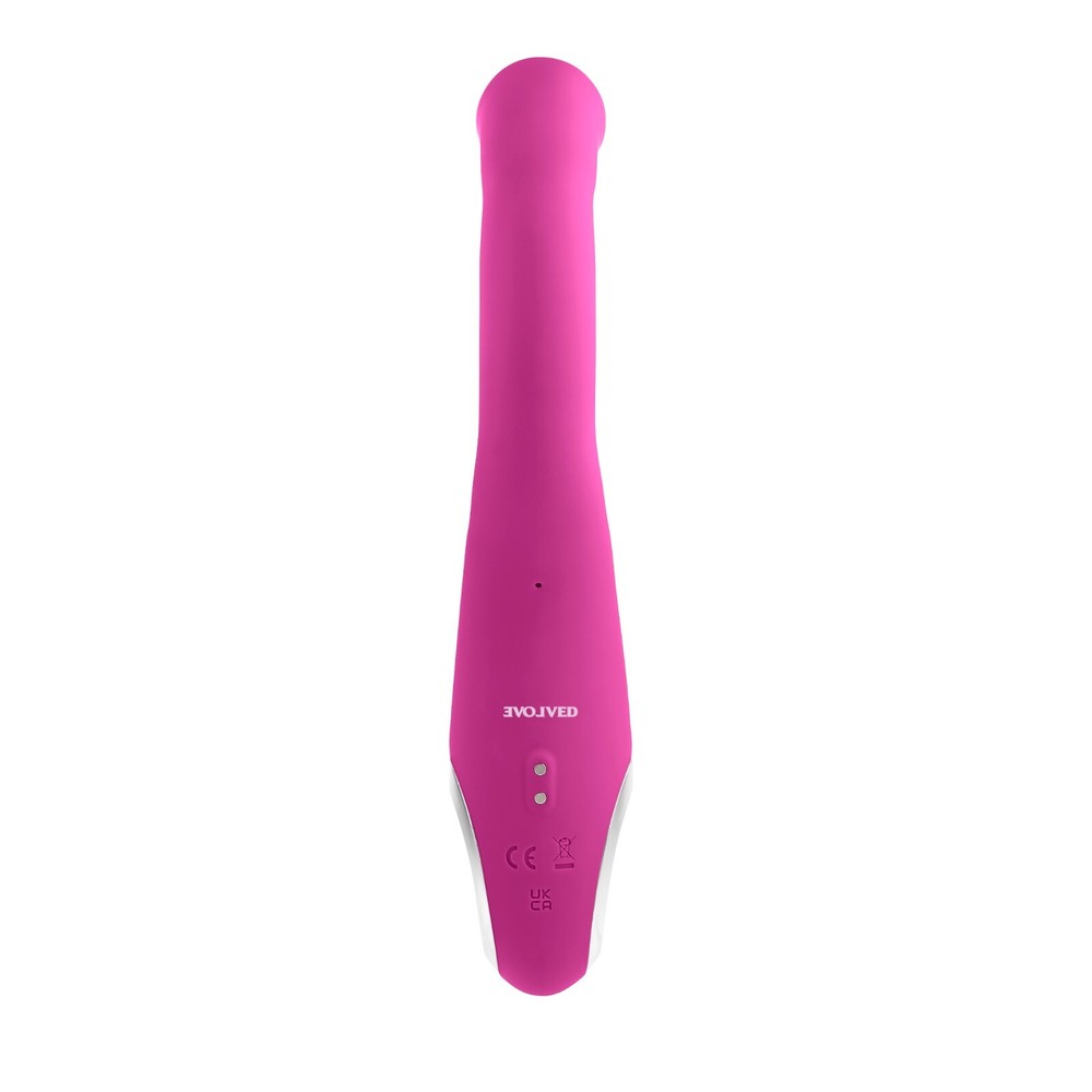 Evolved Ultimately Pleasurable and Enjoyable Strike A Pose Pink Vibrator, New