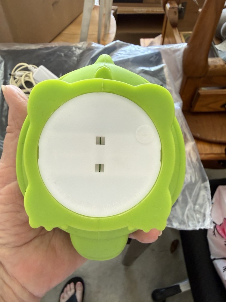 Turtle Night Light Soft With Cord Push Button Turtle