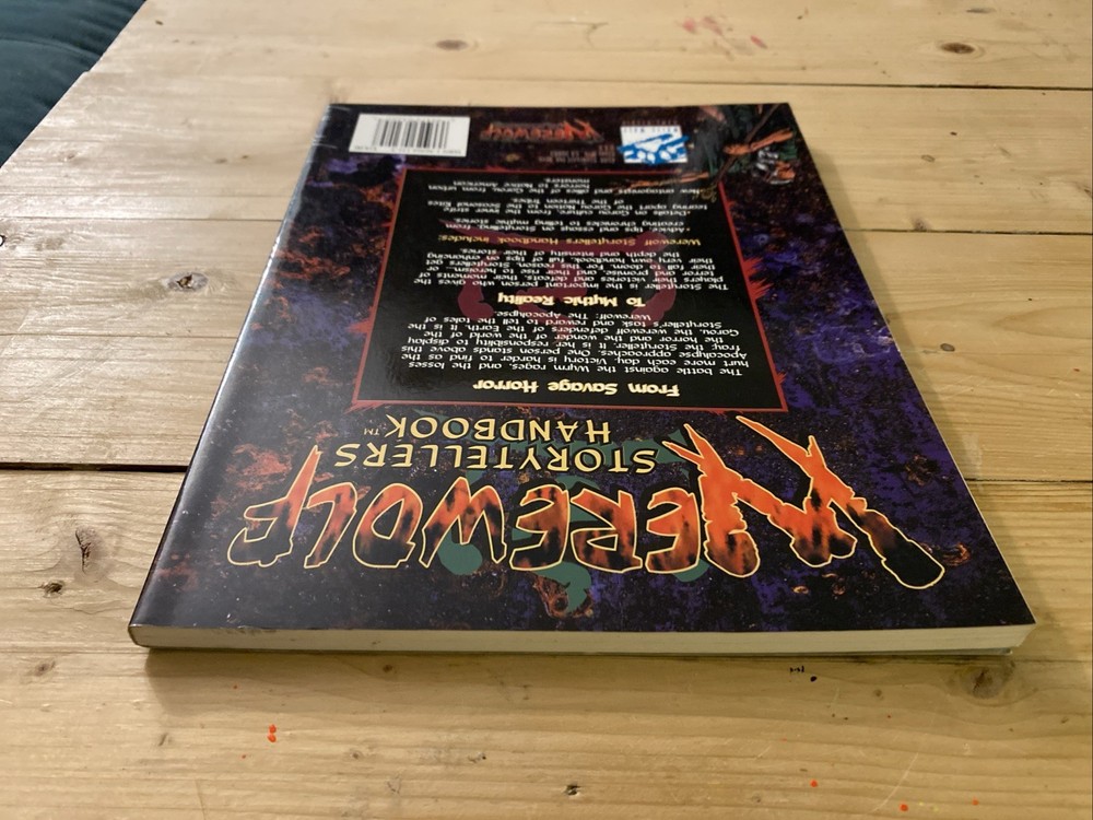 Werewolf: The Apocalypse Werewolf Storyteller's Handbook Sourcebook