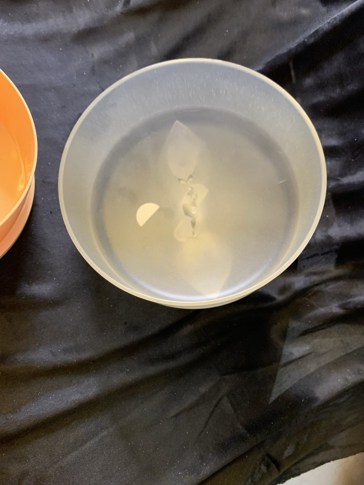 Vintage Chloe Dusting Powder Lily Container