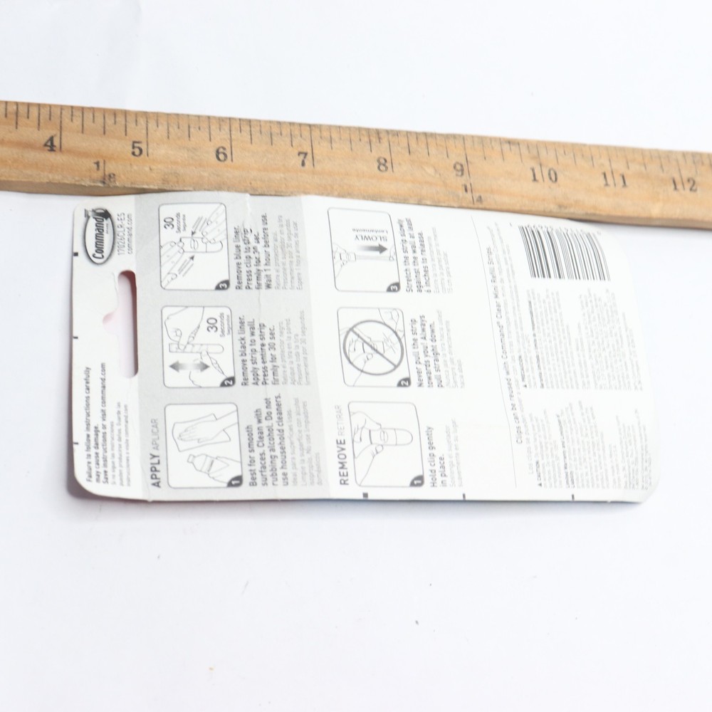 Command Clear Decorating Clips (20 Hooks, 24 Strips)