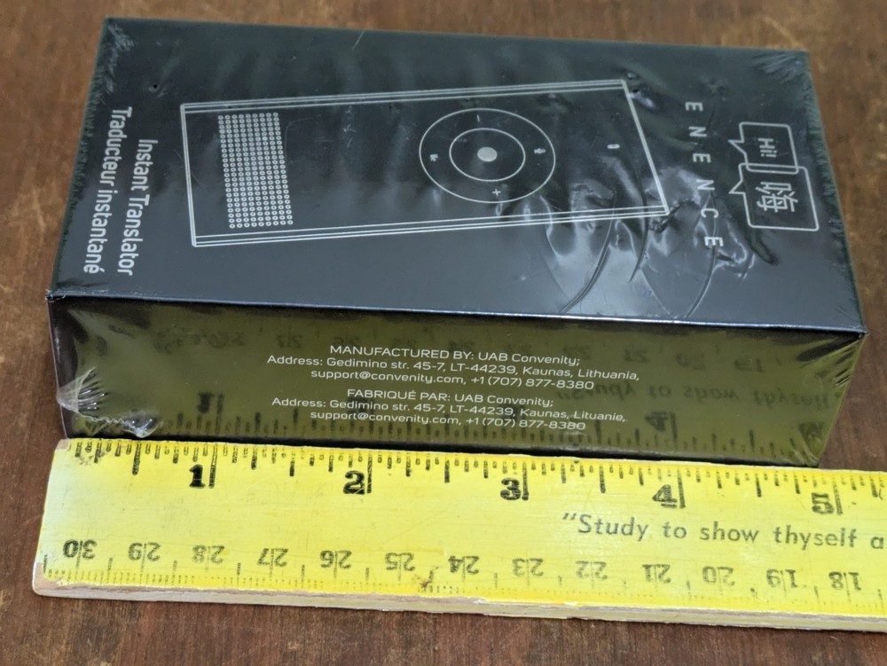 Enence Instant Translator Foreign Language Assistant 2 Way New