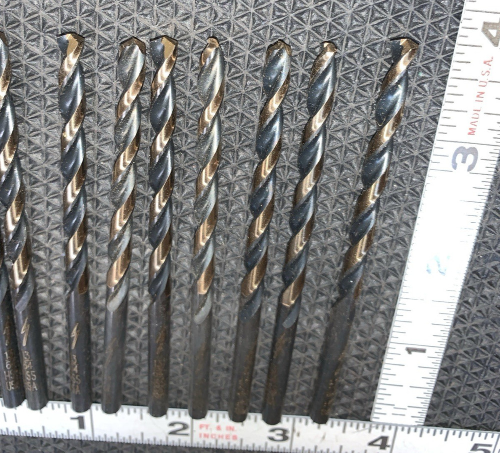 13/64" jobber drill bits 135point M7 9-pack Drill Bits Triumph 4F553