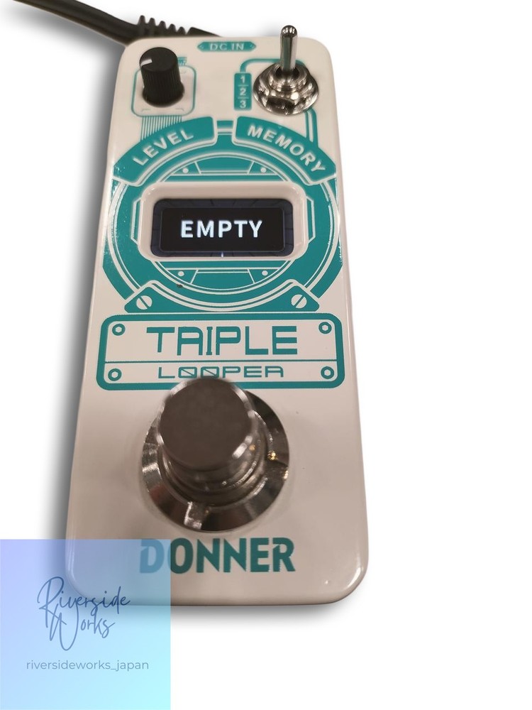 Donner Triple Looper Effect Pedal for Musicians JP