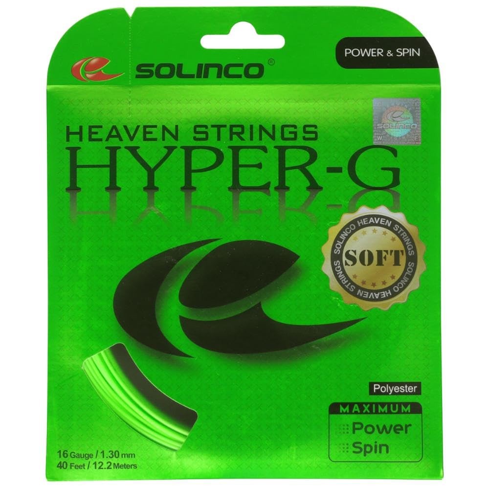 HyperG Soft Tennis String Set 16  High Performance, Durable, Control