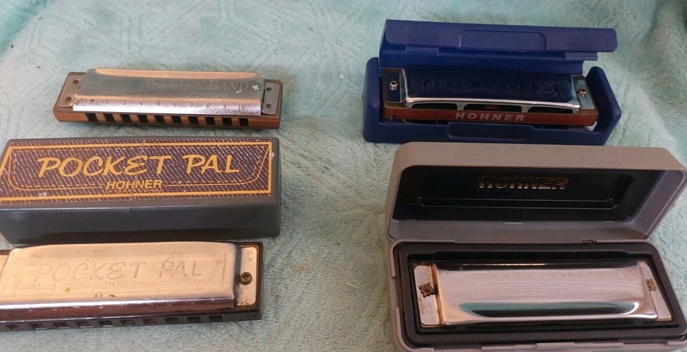 hohner special 20 harmonica - Blue Harp - Pocket Pal Lot