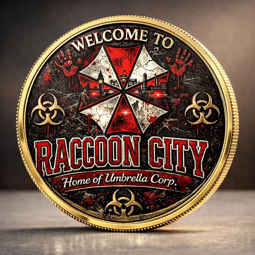 Resident Evil 30th Anniversary Commemorative Coin