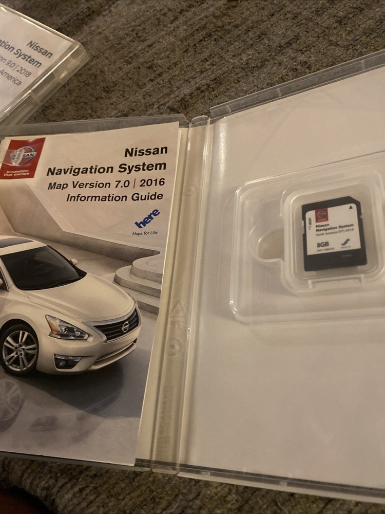 Nissan Maps Version 7.0 2016 North America