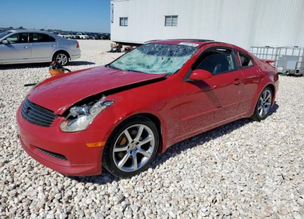 2004 Infiniti G35 Coupe Driver Left Frame Rail