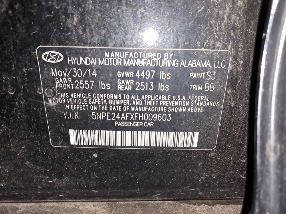 2015 Sonata Camera/Projector Sku#4261556