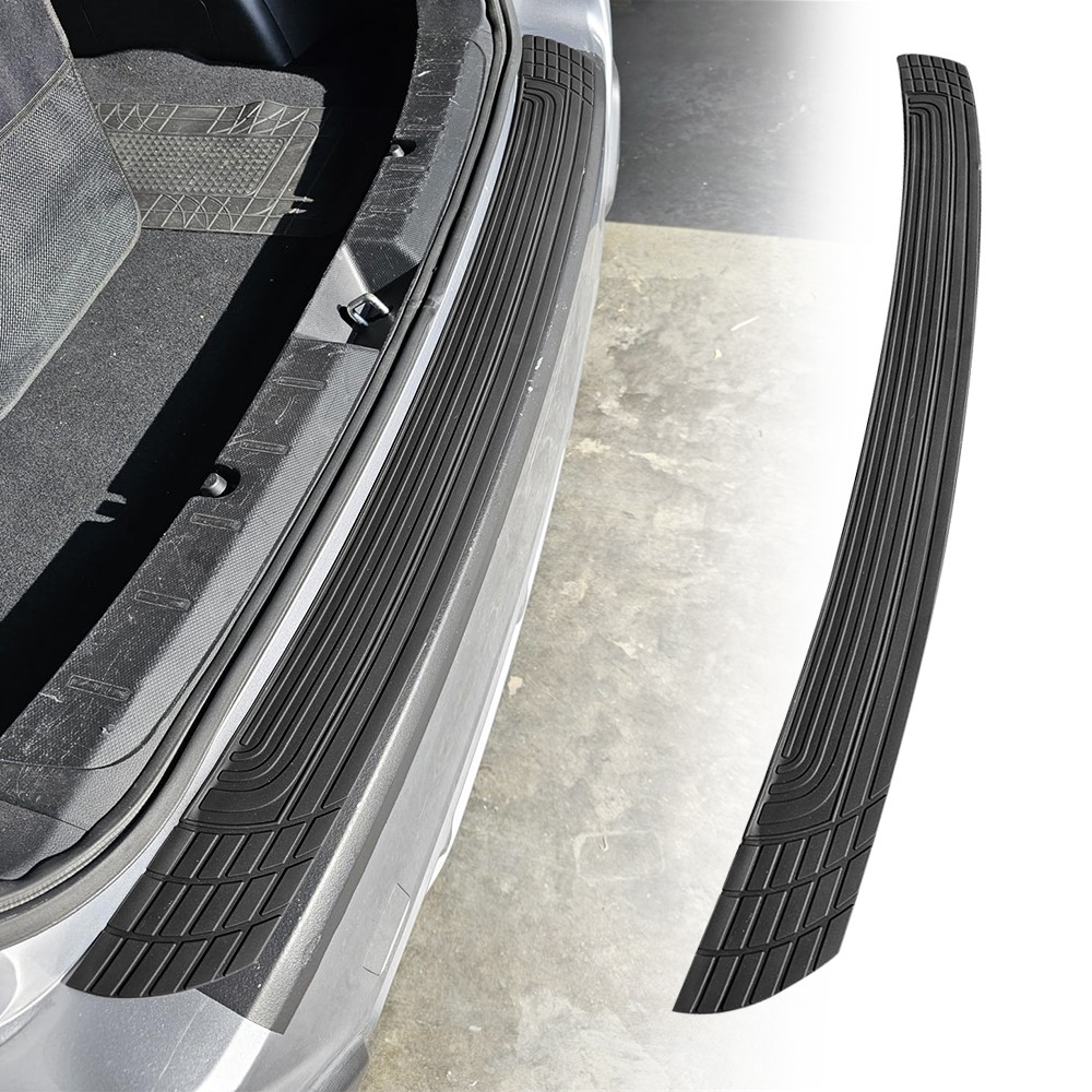For Ford Accessories Car Rubber Rear Bumper Trunk Guard Anti-Scratch Protector