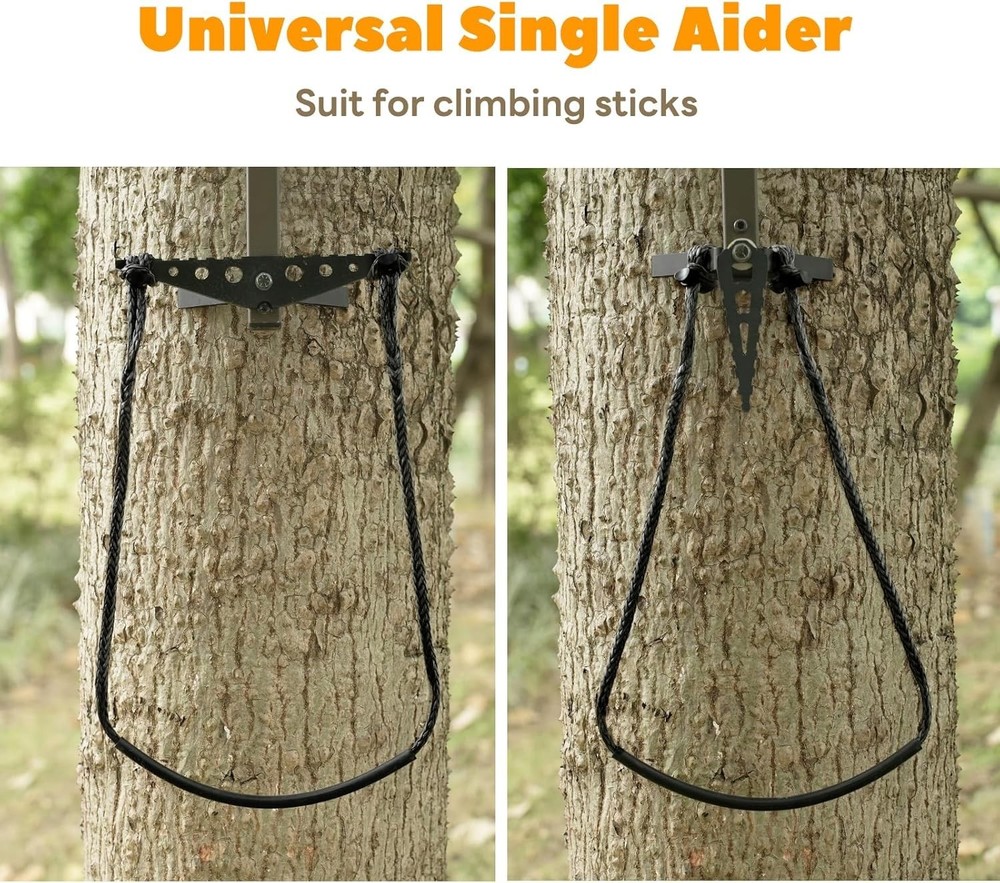 Hunting Climbing Stick Aider Rope Ladder Tree Stand Step Lightweight Support