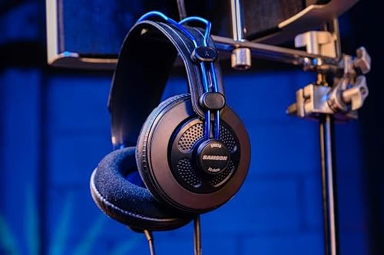 Samson SR850 Professional Studio Reference Headphones Assorted Colors