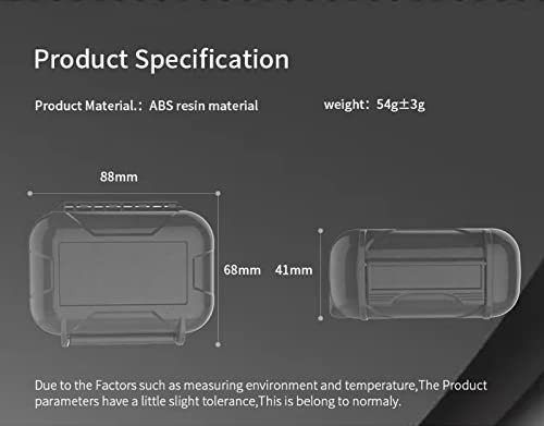 Multifunction Transparent ABS Resin Earphone Case - Multifunction Transparent