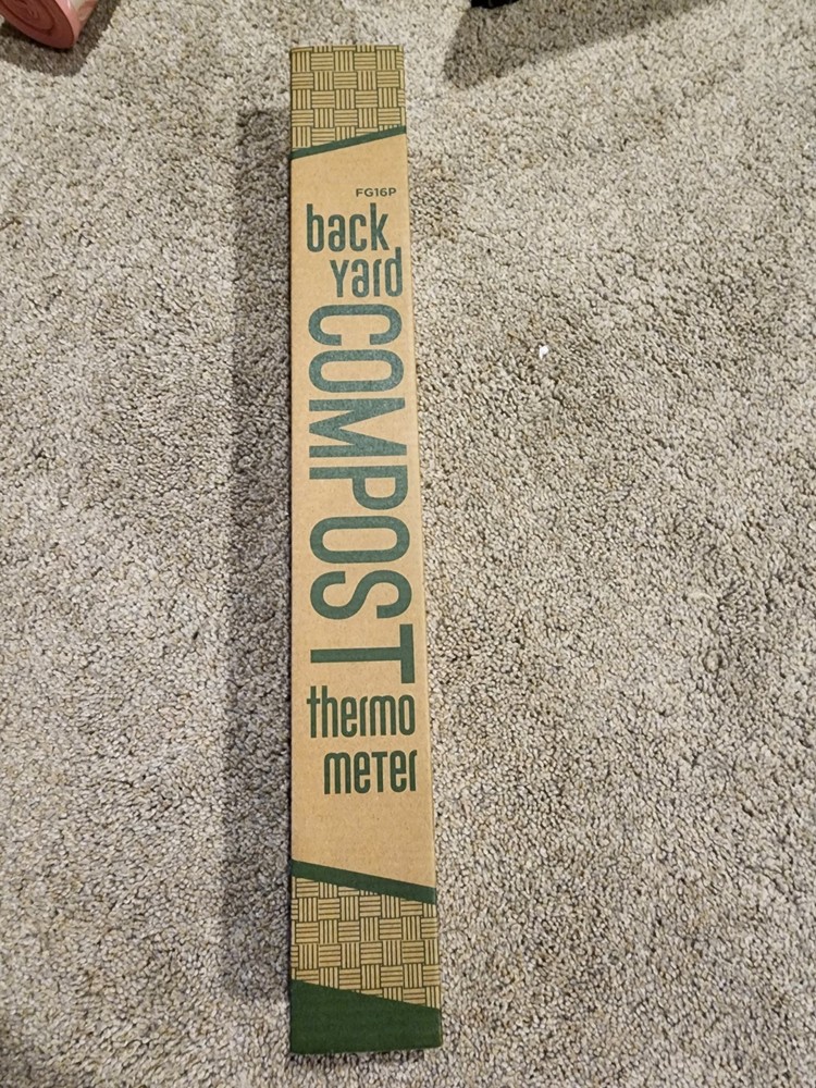 Reotemp FG16P Backyard Compost Thermometer New