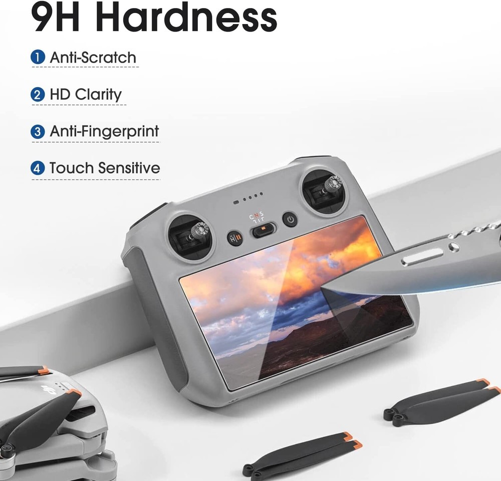 (3 pack) amFilm DJI Mini 3 Pro Remote Controller Screen Protector