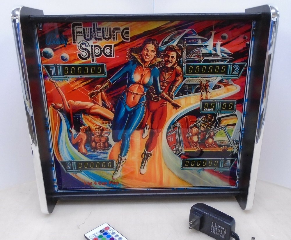 Bally Future Spa Pinball Head LED Display light box