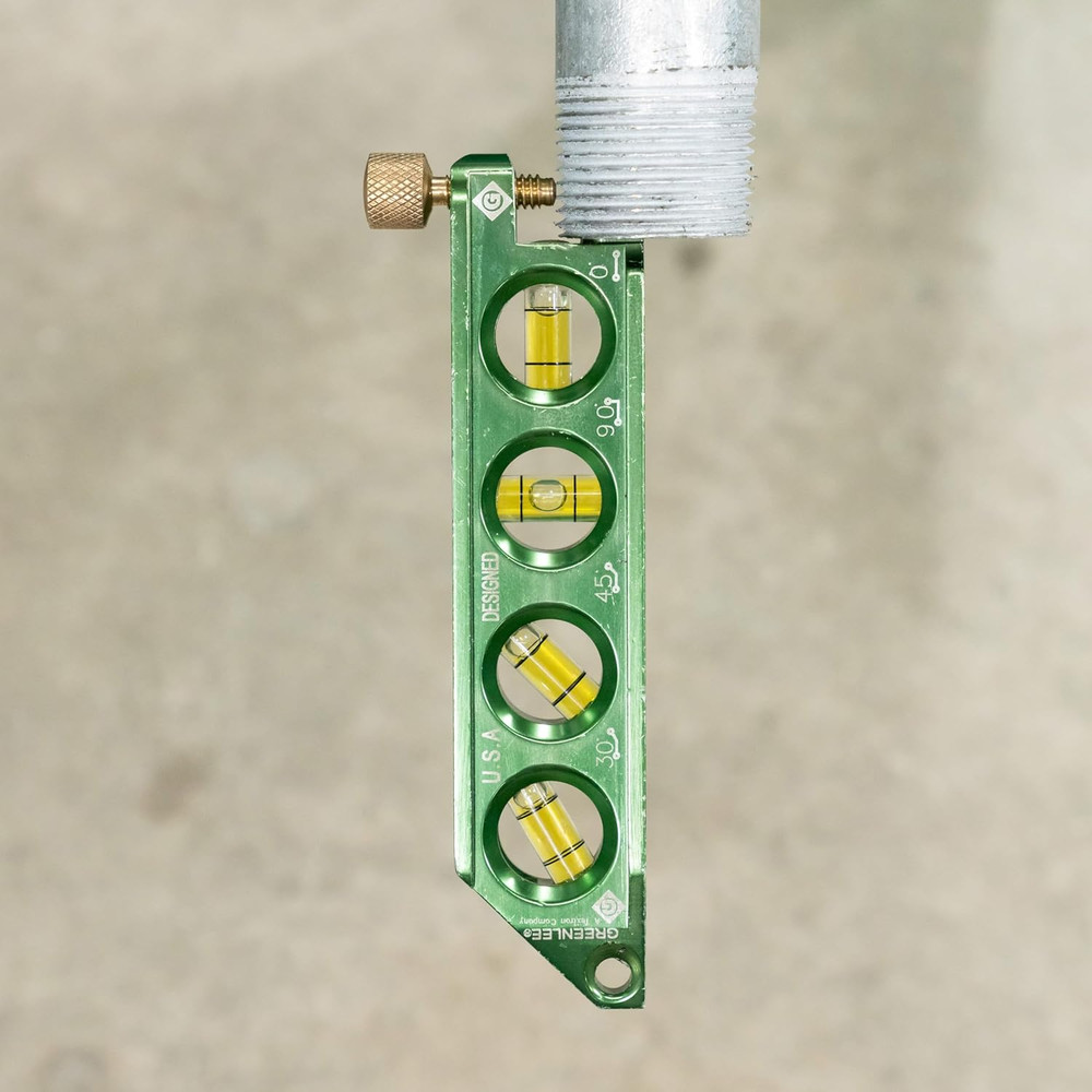 L77 Mini Magnetic Bubble Level with Conduit Bending Offset Aid