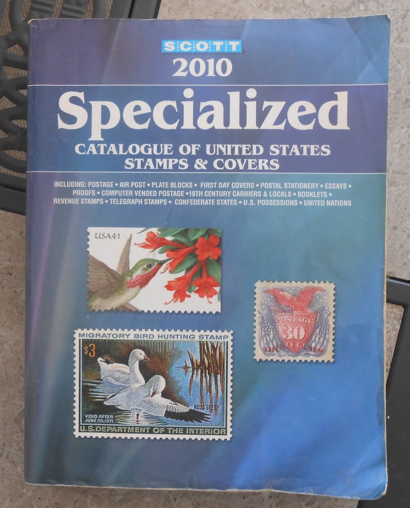 2010 Scott Specialized Catalogue.   Ex Library   #02 SCOTTus