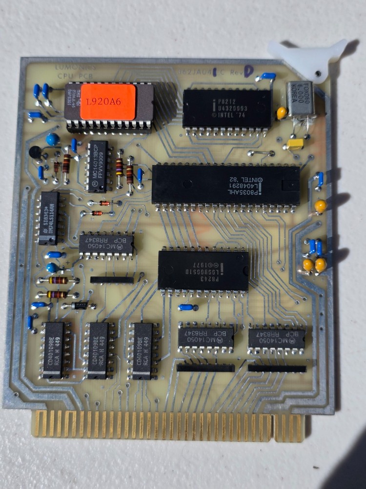 Lumonics CPU PCB 362JA04 C REV D