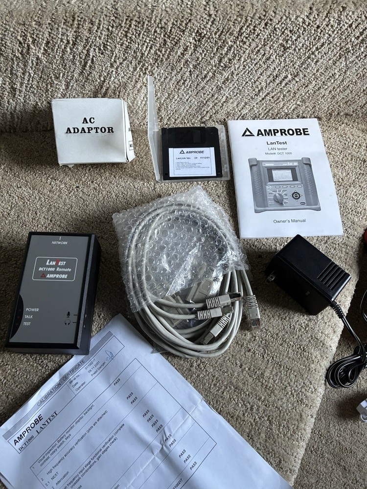 A probe DCT1000 LAN Tester