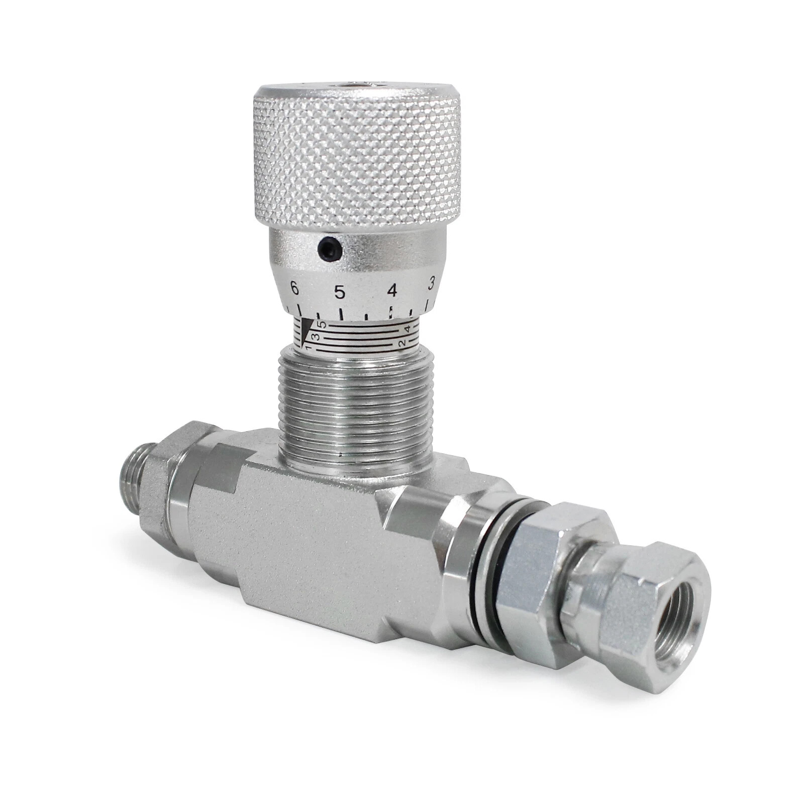 3/8" L08 - Hydraulic Flow Control Valve - STB-G3/8 - Mini Excavator-In Stock USA