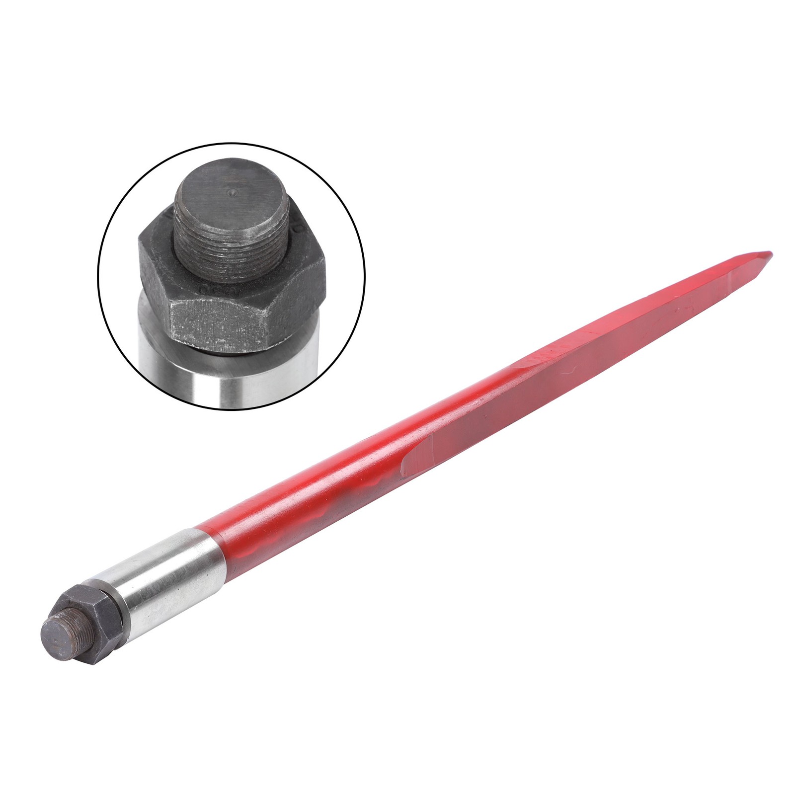 2-Pack 43-inch Hay Bale Spear Spikes for Tractors and Loaders