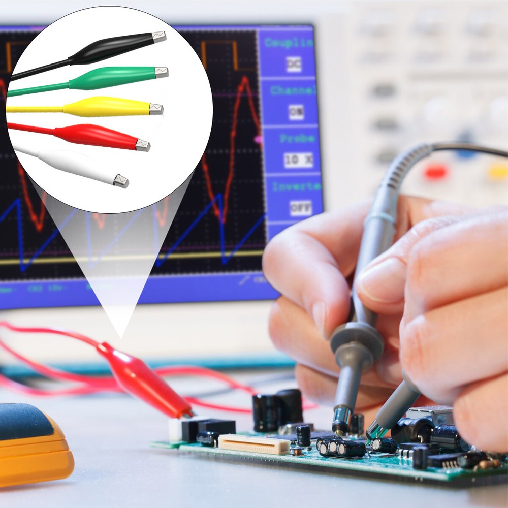 Multifunction Digital Universal Test Lead Probe Cable Set For Multimeter 10-80PC